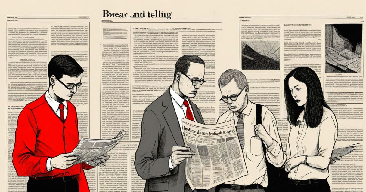 Between knowing and telling