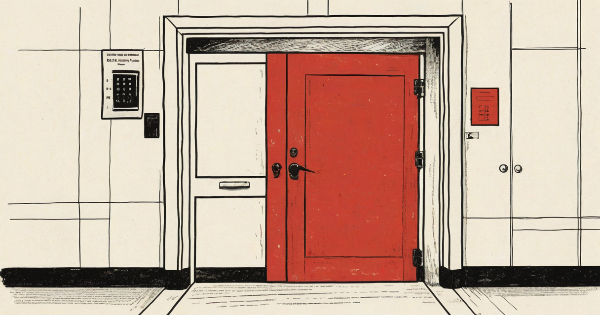 The door was unlocked, not picked