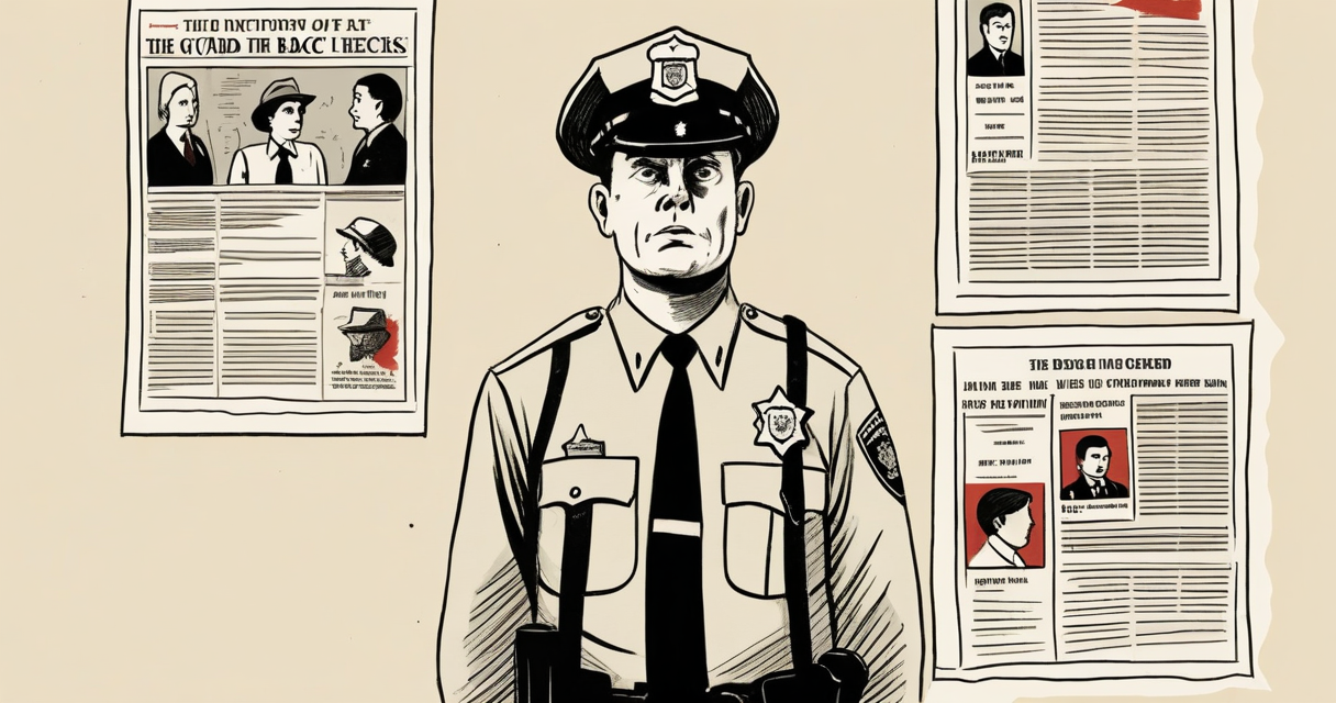 The guard checks the badge, never the room