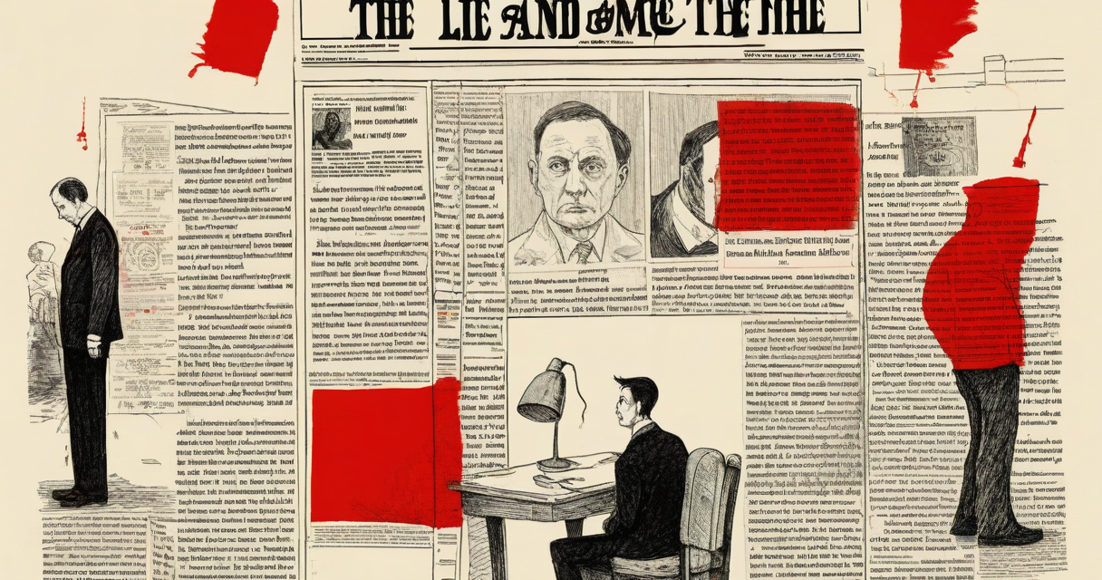 The lie and the order wear the same font