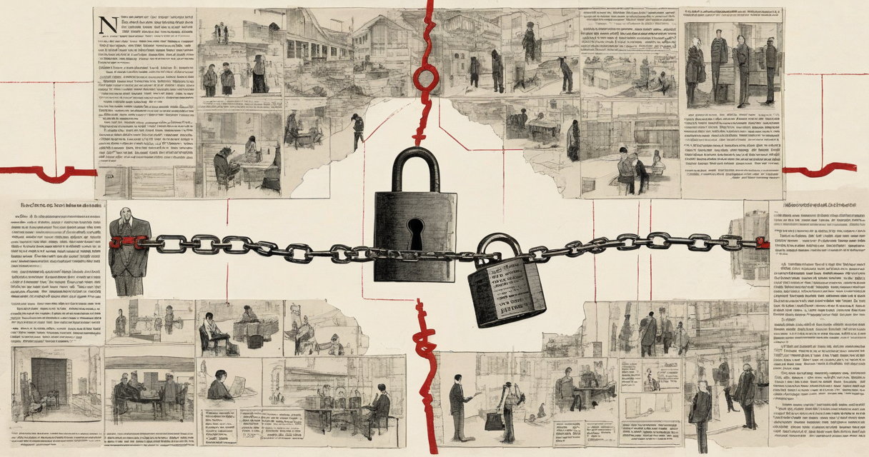 The padlock only proves someone holds the key