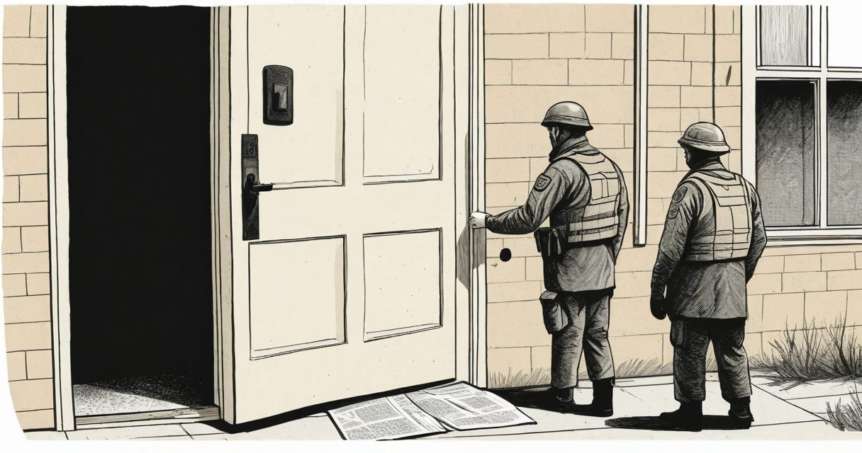 They knocked on his door, not his firewall
